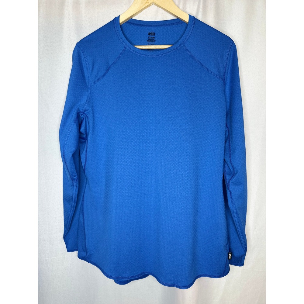REI Women's Lightweight Base Layer Long Sleeve XLARGE Gorpcore Hiking Outdoor